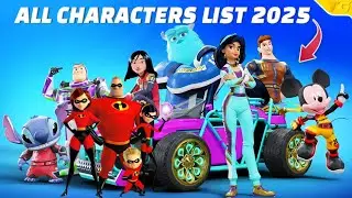 Disney Speedstorm - All Characters List 2025 (Season 11 - The Incredibles)