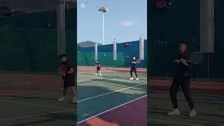 Kids Tennis Training #trendingshorts #tennis #beautifulhk