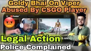 CSGO Player in Police Station || Who Abused Viper on Stream💔 / Mr. Honey