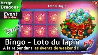Merge Dragons FR - Loto De Mr Lapin - B&ecirc;ta test | EVENT - FIN  ✨🎇🎈