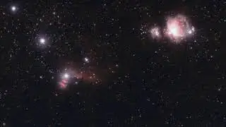 Complexo de nuvens moleculares de Orion, 3h 15mn
