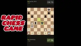 Intense Rapid Chess Battle | Brilliant Tactics & Sharp Play #youtube #CHESS #chessgame #chessbattle