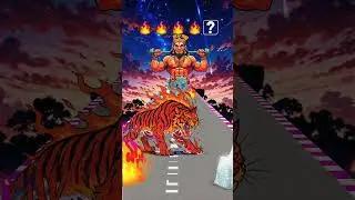 🐅 Tiger Fight Challenge Level 5 &ndash; Win & End 🔥👿| Powerful Hanumam