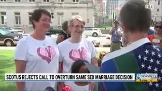 SCOTUS rejects call to overturn same sex marriage decision