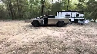 Tesla Cyber Truck Powering our RV : Off-grid EV Life