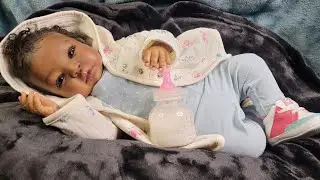 Виниловая кукла-реборн Шайенн 👶🏾