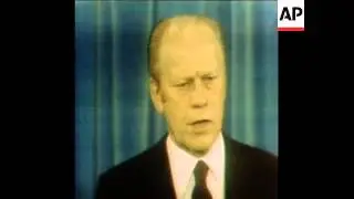 SYND 7 5 75 PRESIDENT FORD ON REFUGEES AT PRESS CONFERENCE IN WASHINGTON