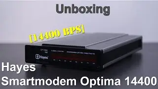 Hayes Smartmodem Optima 14400 Unboxing