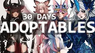 I draw character designs for 30 days :D