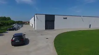 La fabbrica Lualdi dal drone