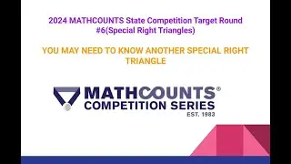 2024 MATHCOUNTS State Competition Target Round #6(15-75-90 Triangle ,Congruent Triangles)