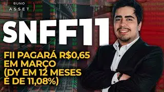 #SNFF11: FII pagar&aacute; R$0,65 em mar&ccedil;o (DY em 12 meses &eacute; de 11,08%)