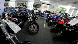 New Bike Day Walk Around Two Wheel Centre Mansfield And Collection.