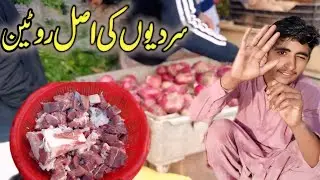 A Day in My Winter Routine | Hard Work in Cold Weather | Pakistani volg | #sidevolgger