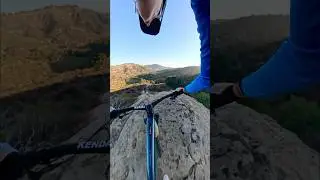 Riding on the moon #mtb #california