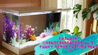Explore @houseonasugarhill&rsquo;s Funky Retro GloFish Tank | H2OME & Decor Tank Tours #AD