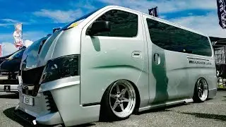 (HD)AGENT NV350 URVAN modified エージェント日産キャラバンNV350カスタム - SBM大阪2018