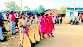 m blood Diwali devar dance video 🎥 female dance visitor 2026adivasi model #adivasi model