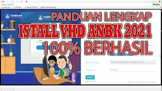 FULL Panduan Install VHD ANBK 2021,, 100% BERHASILL