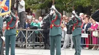 Desfile de la Guardia Civil en el Día del Pilar