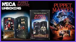 PUPPET MASTER ULTIMATE NECA - UNBOXING I Blade & Torch - Pinhead & Tunneler PARTE 1 Review