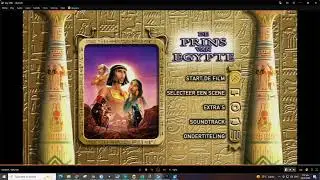 The Prince Of Egypt - Dutch DVD Menu (For  ⁨@henrylam2437 )