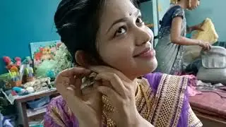 GRWM for my bollywood day celebration.🪷