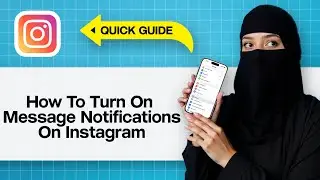 Как включить уведомления о сообщениях в Instagram &mdash; Включить уведомления о DM в Instagram &mdash; Получ...