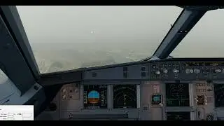 FENIX A320 Landung EKVG Rw3019 07 2023 reales Wetter