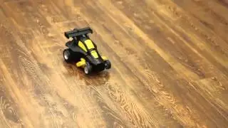 Blue Hat Transforming Robot