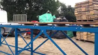 Buckled Trench Sheet Straightening