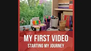 Study With Me📚 & DIY Gift for My Best Friend 🎁| First YouTube Video💗