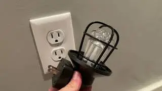 Комплект из 2 светодиодных ночников GE Vintage с датчиком заката и рассвета для домашнего освещения