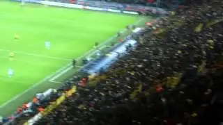 Einwechslung von Mario Balotelli (gro&szlig;es Pfeifkonzert) Borussia Dortmund - Manchester City 1:0