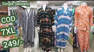 Readymade Cotton Suits 7XL Size ₹499 | Big Size Co Ord Sets Western Frocks @hyderabadshopping