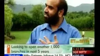 Ramesh Iyer MD of Mahindra Finance being featured on ET OnSite