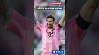 Lionel Messi Eyes 2026 World Cup Return with Argentina            #trendingnow