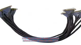 micro-coax harness Canada custom length quote 30 pin cable black 20533-034E-01 Electric Meat Grinder