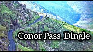 Conor Pass Drive, Ireland's highest mountain pass! Narrow and twisting road. #manjaprackaran #drive