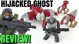 Halo Infinite Mega Construx Hijacked Ghost  Review - Set GVP42 GOOD & BAD?