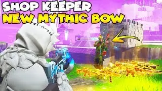 Shop Keeper Has NEW MYTHIC BOW! 💯 (Scammer Gets Scammed) Fortnite Save The World