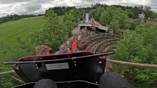 El Toro, last row, Freizeitpark Plohn
