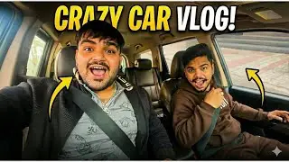 Vlog in car 🤣 small cancel trip vlog 😅
