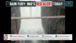 RED ALERT:  SELAULIM DAM FILLS UP, OVERFLOWS FROM CREST |Prudent Media Goa