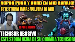 COMO DEJAR UN STORM MID  1 10 TECHISOR LE DA UNA MUERTE POR MIN, POBRE STORM GENTE 🎥| Dota 2