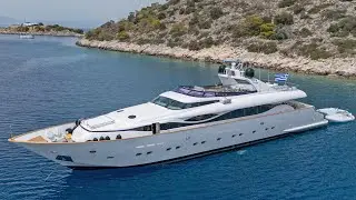 Pareaki II Maiora 126 Athens Luxury Yacht Charter