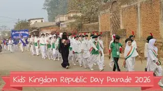 Kids Kingdom Republic Day Parade 2026 #parade #students #exploremore #youtube 