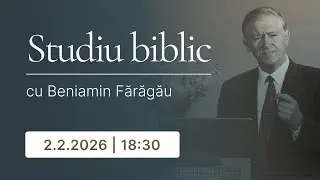Studiul de luni seara | Evrei 2:14-18 - Marele Preot și Cetatea de scăpare | Biserica Iris 2.2.2026