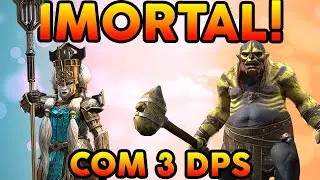 TIME IMORTAL COM DEMYTHA E CANIBAL FACIL, 1 CHAVE NO ULTRA PESADELO | Raid Shadow Legends