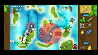 BTD5 gameplay Impoppable Difficulty Rounds 1-76